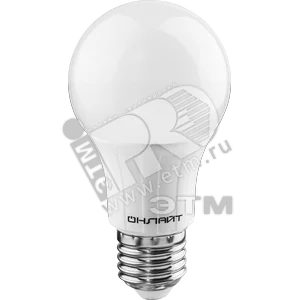 Лампа светодиодная LED 7вт Е27 теплый