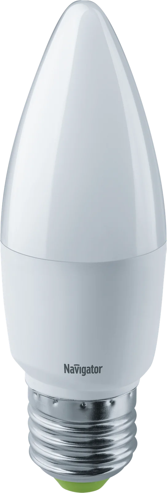Лампа светодиодная LED 8.5вт Е27 дневной матовая свеча
