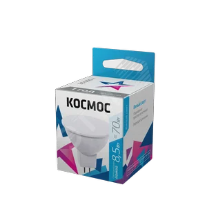 Лампа светодиодная LED 8.5Вт JCDR 220В GU5.3 D50x45 4500K белый 720 лм