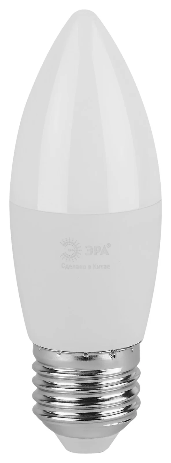 Лампа светодиодная LED 8 Вт 800Лм 6500К свеча холодный E27 220-240В LED B35-8W-865-E27 Green Line