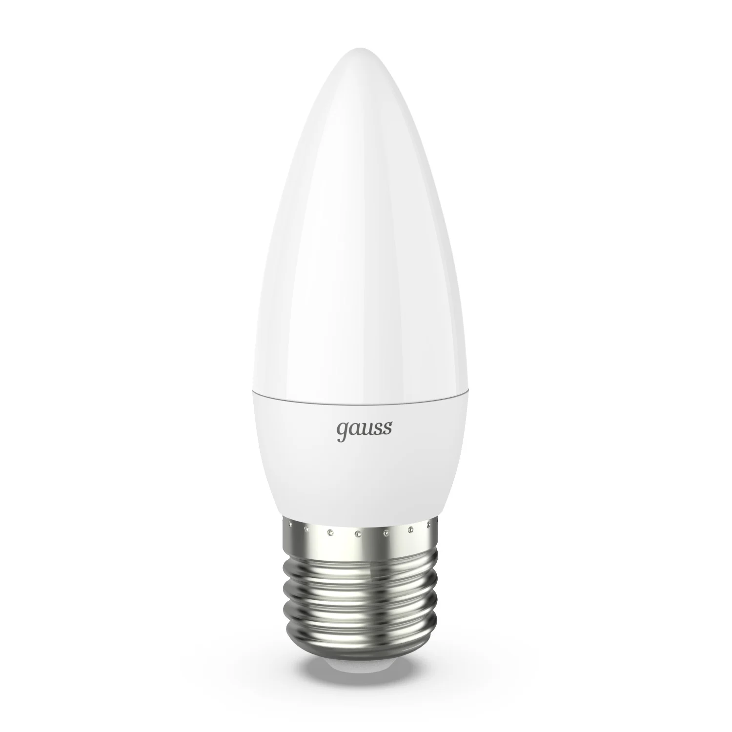 Лампа светодиодная LED 9.5 Вт 950 лм 4100К свеча нейтральный E27 AC 220В Black