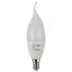 Лампа светодиодная LED 9 Вт 720 Лм 2700К свеча на ветру теплый E14 170-265В LED BXS-9W-827-E14 Standart