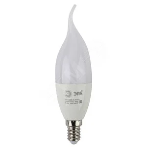 Лампа светодиодная LED 9 Вт 720Лм 4000К свеча на ветру нейтральный E14 170-265В LED BXS-9W-840-E14 Standart