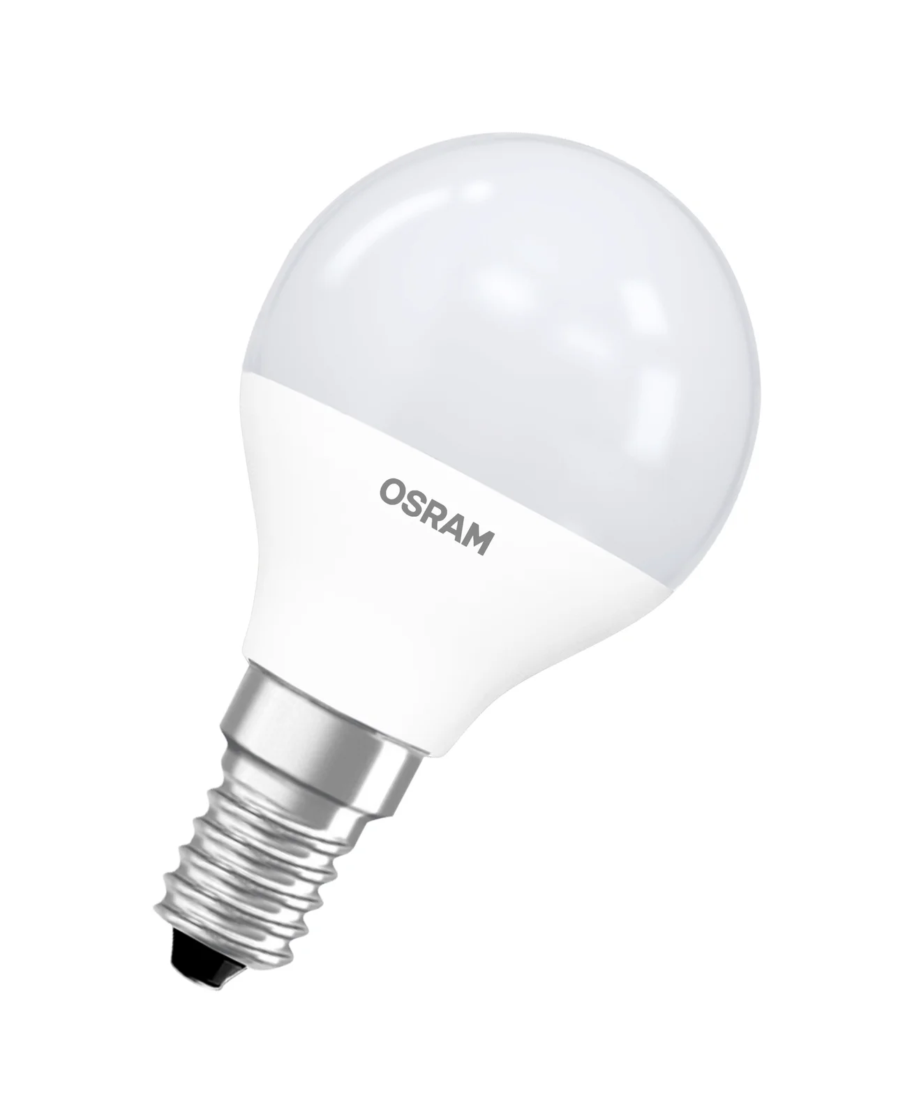 Лампа светодиодная LED Star Шарообразная 5Вт (зам на 40Вт), 470Лм, 4000К, цоколь E14 OSRAM