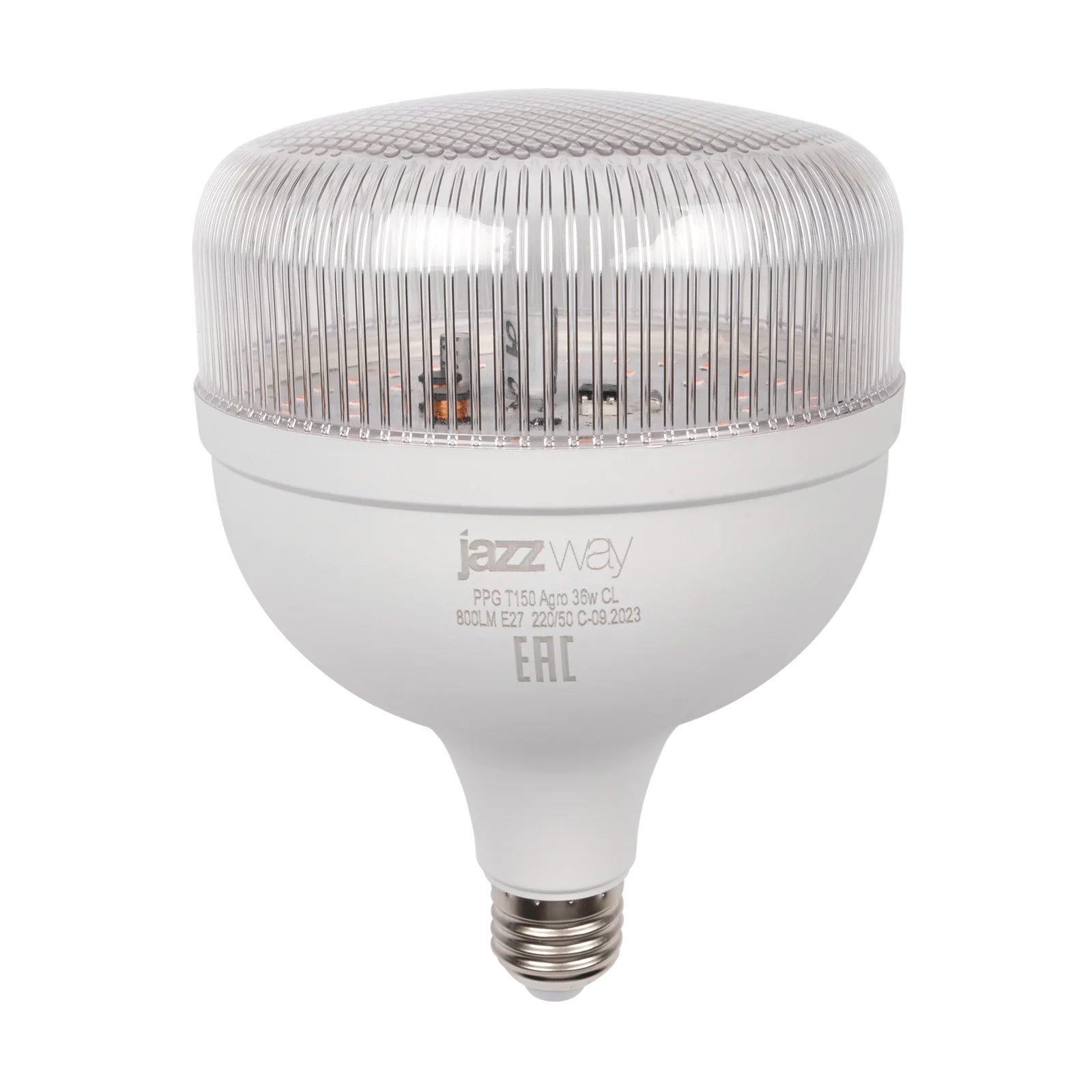Лампа светодиодная PPG T150 Agro 36w CL E27 Jazzway