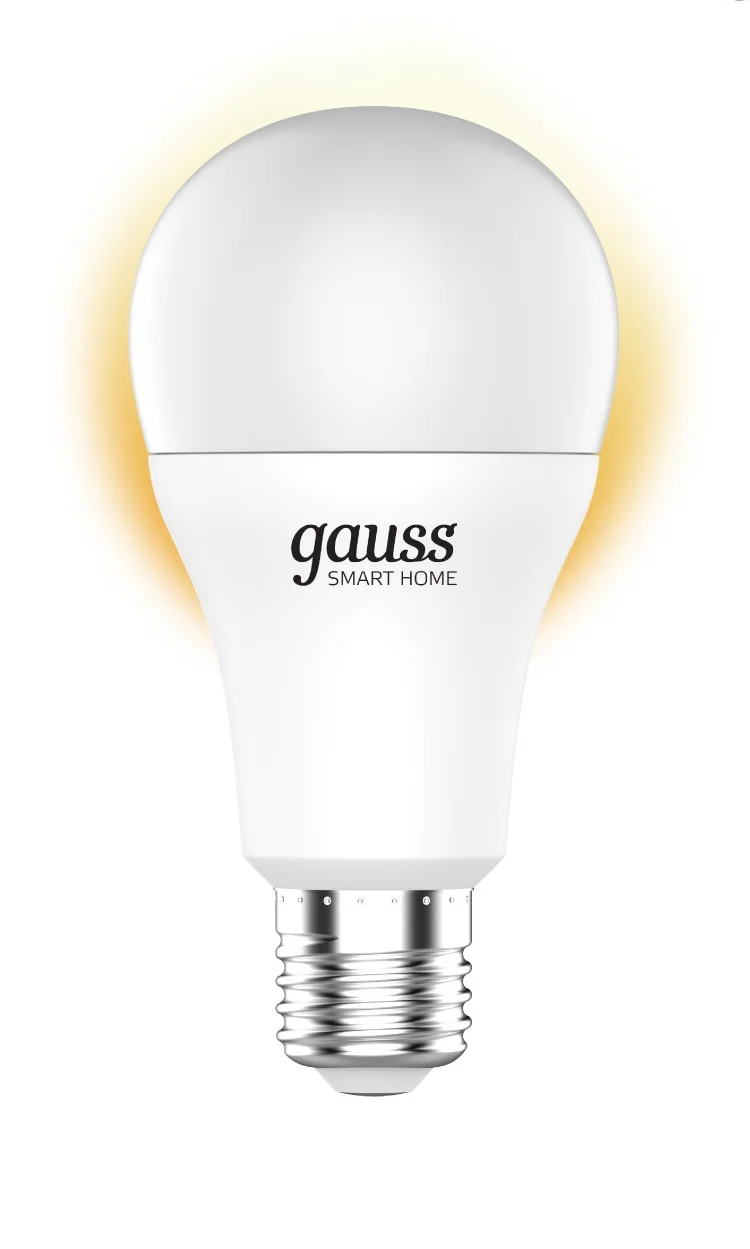 Лампа светодиодная умная SMD LED 10 Вт 1055 лм 2700К E27 AC 220В IP20 диммируемая управление по Wi-Fi Smart Home
