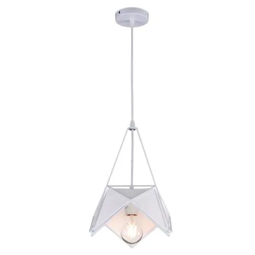 Люстра подвесная 1*60Вт E27 MD.7320-1-P WH