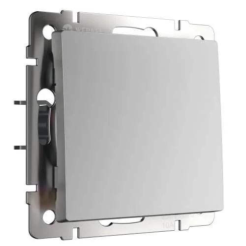 Механизм выключателя 1-кл. 10A (серебряный) Werkel W1110006 *