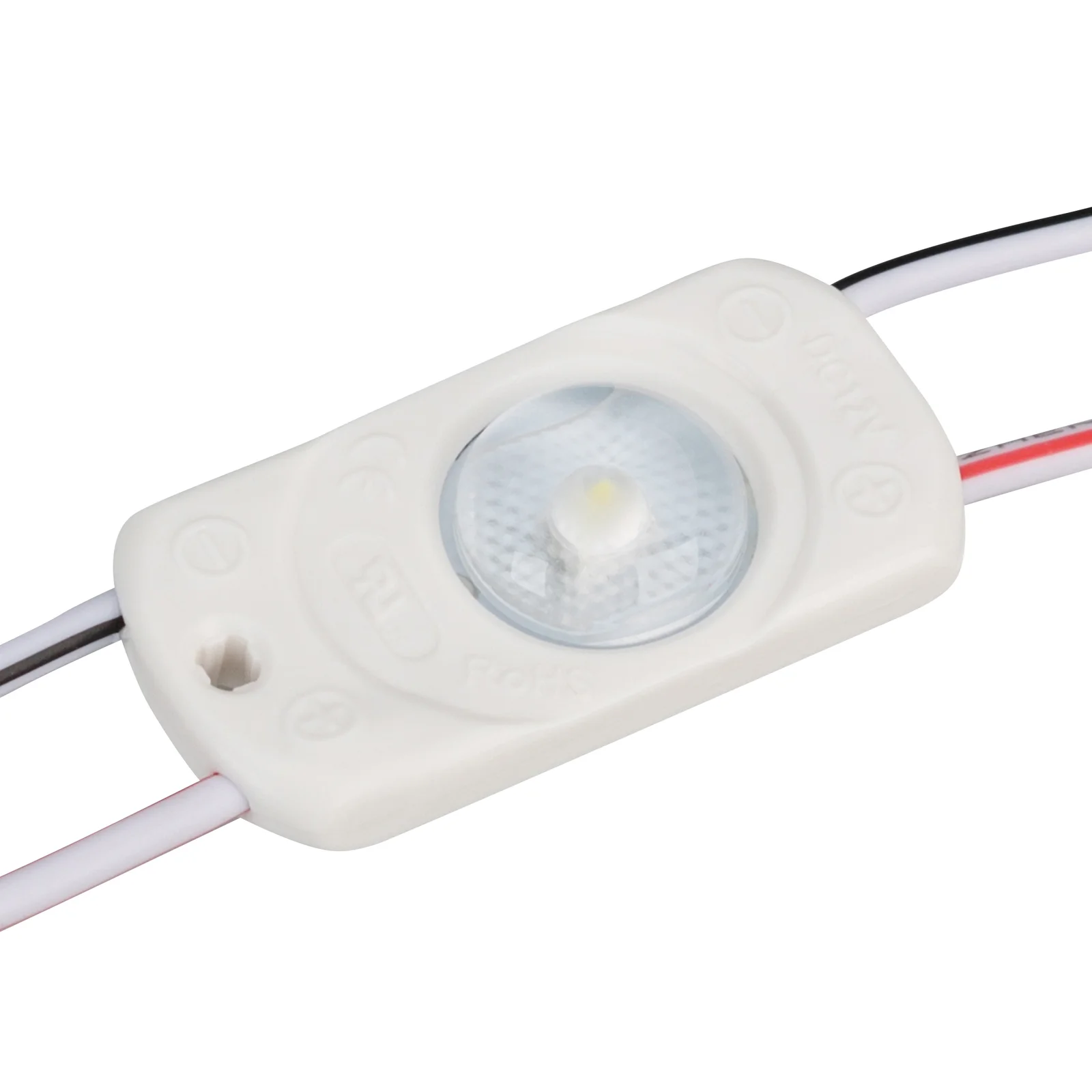 Модуль герметичный CRAFT-2835-1-12V Day 170deg 36x17.5mm 0.6W IP65 закрытый