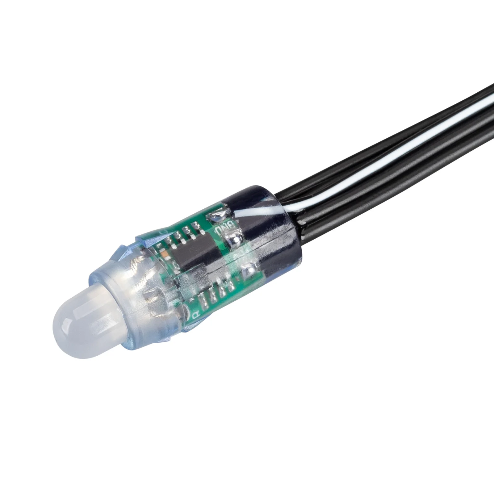Модуль герметичный управляемый SPI-UVR-D12 12V Cool 10K-BPT 0.3W IP67 90 deg пластик 5 лет