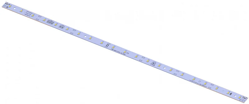 Модуль светодиодный LINE 500x11.6 AL1 3x7 Refond 2835 CRI80 5000K SMD2x2