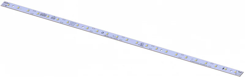 Модуль светодиодный LINE 500x11.6 AL1 3x8 Refond 2835 CRI80 5000K SMD2x2