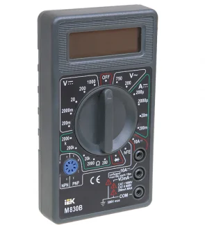 Мультиметр цифровой Universal M832 ИЭК (звук)