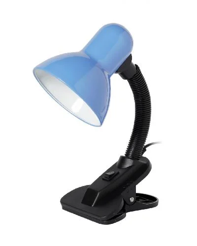 Настольный светильник Smartbuy Е27 с прищепкой Blue в пакете (SBL-DeskL01-Blue)