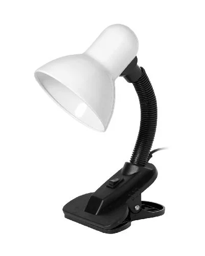 Настольный светильник Smartbuy Е27 с прищепкой White в пакете (SBL-DeskL01-White)