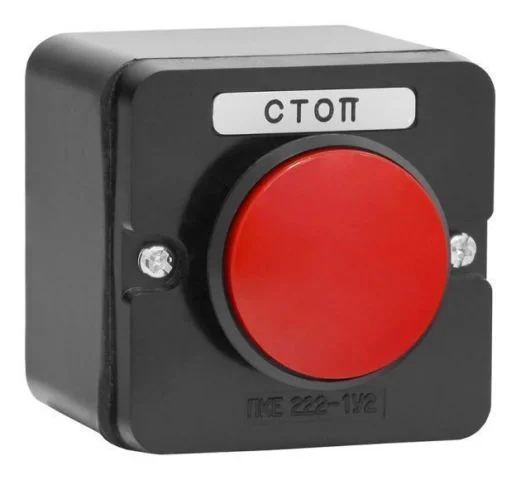 Пост ПКЕ 222-1 красн.гриб IP54