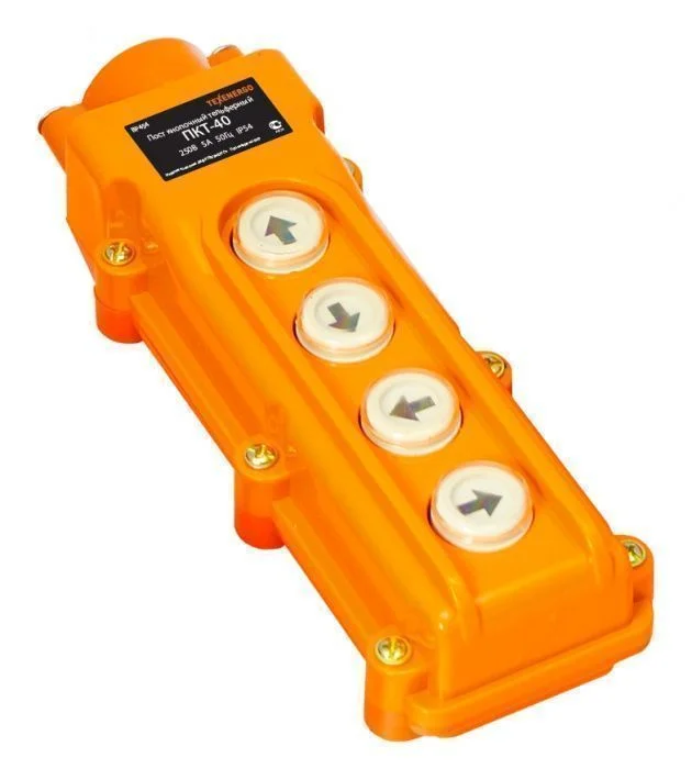 Пост ПКТ-40 на 4 кнопок IP54