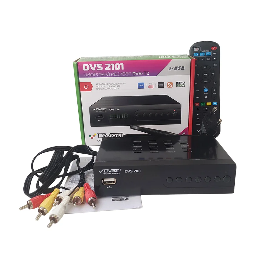 Приемник цифровой эфирный DVB-T/T2/C DVS-T2-2101 Divisat
