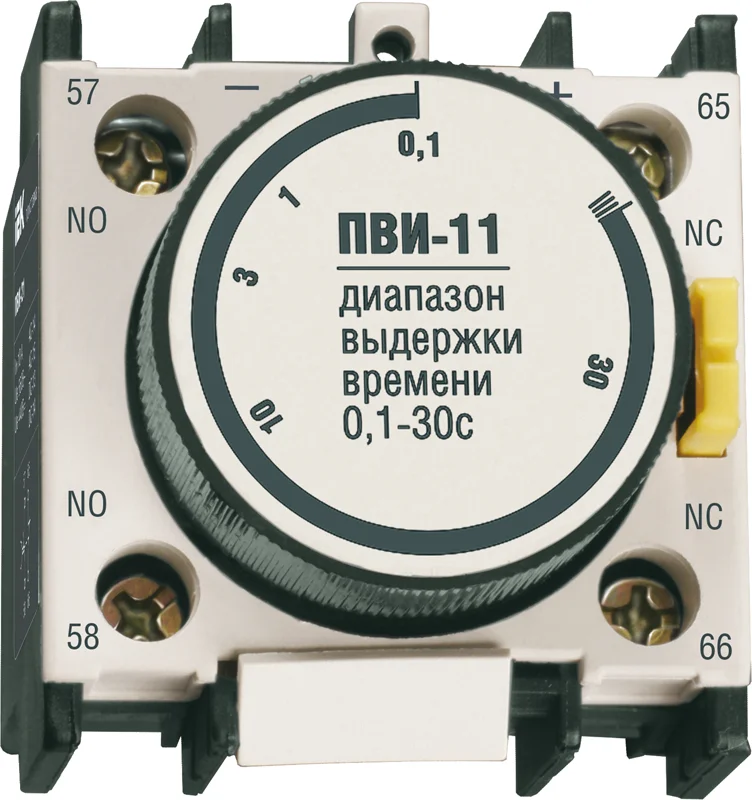 Приставка ПВИ-11 задержка на вкл. 0.1-30сек 1з+1р ИЭК