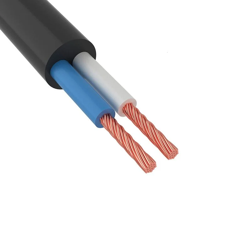 Провод ПВСнг LS 2*0.75 черн ГОСТ (200м) ККЗ
