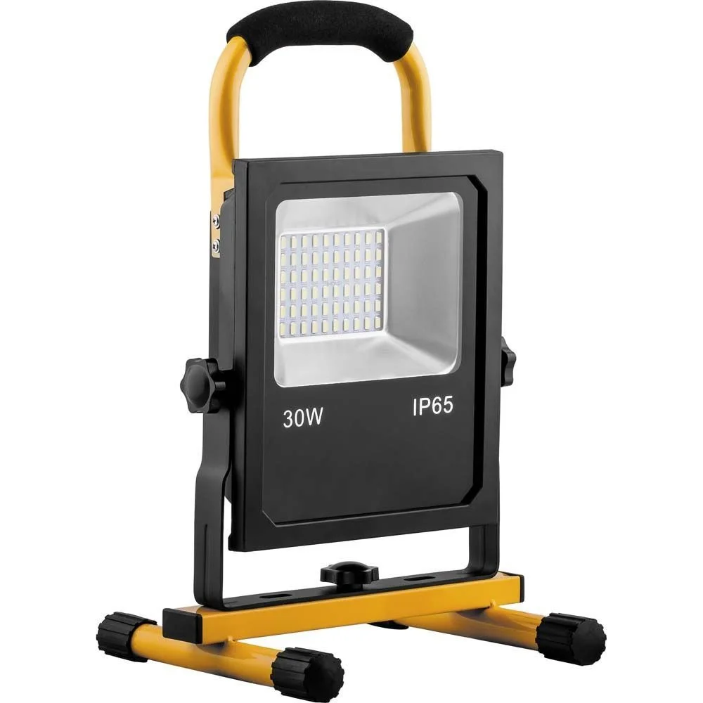 Прожектор переносной led с зарядным устройством IP65 30W 6400K Feron LL-913 арт. 32089