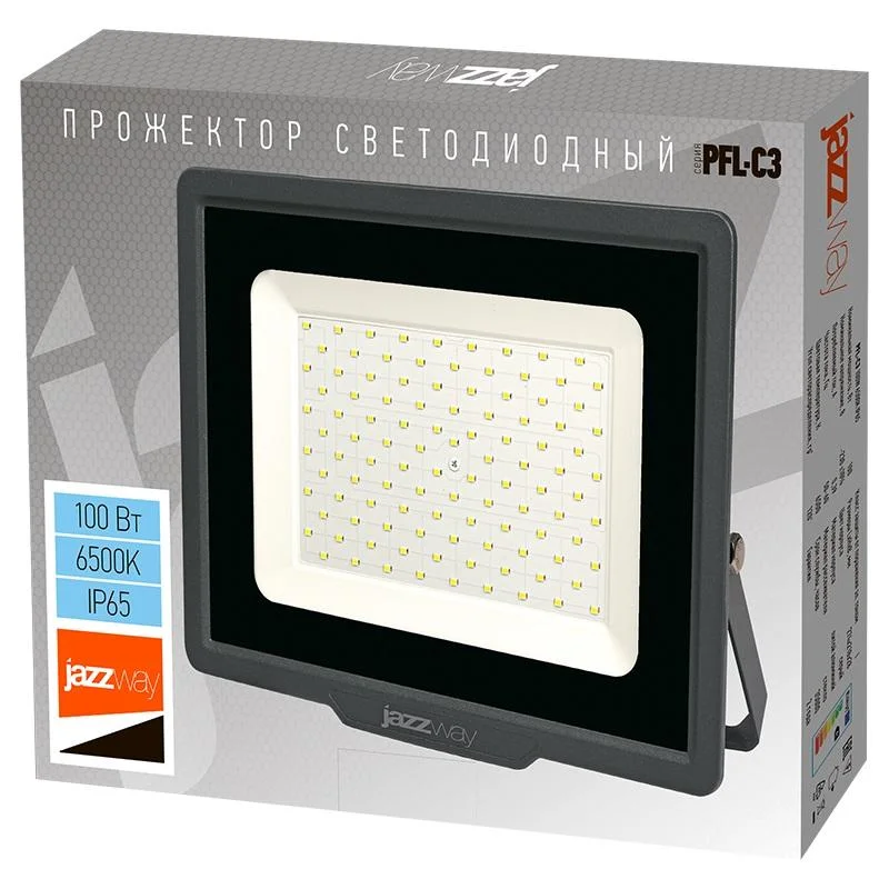 Прожектор светод. PFL- C3 100w 9000Lm 6500K IP65 Jazzway
