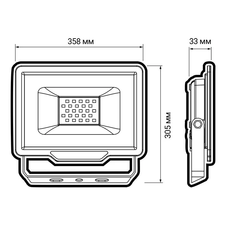 Прожектор светод. PFL- C3 200w 17000Lm 6500K IP65 Jazzway — фото 7