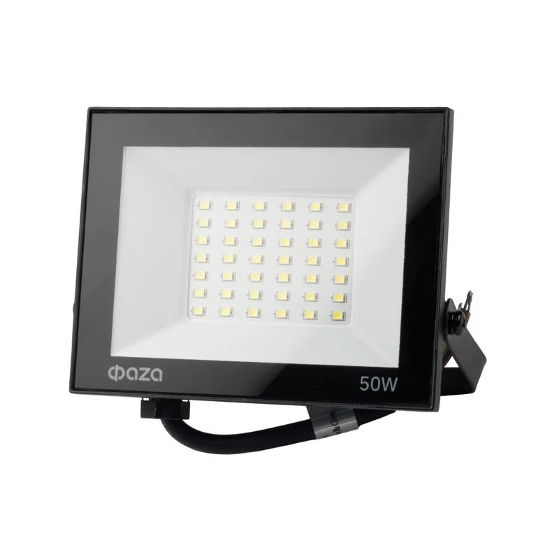 Прожектор светодиодный СДО-20 50w 6500K BL IP65 230V ФАZА (ФАЗА, FAZA)