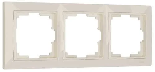 Рамка 3-м Snabb Basic (сл. к.) Werkel W0032003