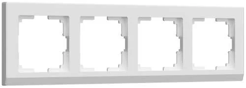 Рамка 4-м Stark (белая) Werkel W0041801