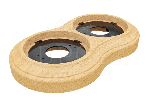 Рамка из бука 2-м Аврора (натуральный бук) МезонинЪ GE70832-25