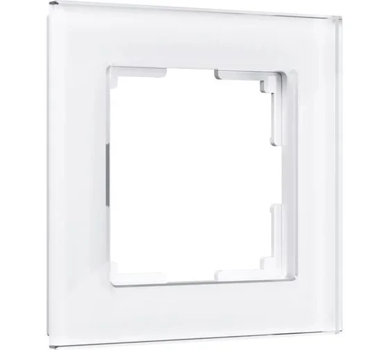 Рамка стекло 1-м Favorit (белый) Werkel W0011101