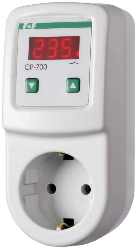 Реле контроля напряжения в розетку CP-700 (RBUZ R116) EA04.009.010