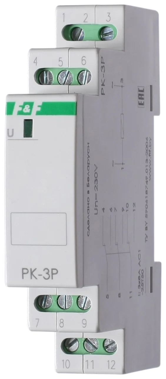 Реле промежуточное РК-3P