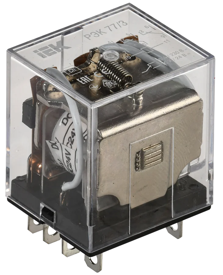 Реле РЭК77/3 10А 24V DC (пост.ток) ИЭК