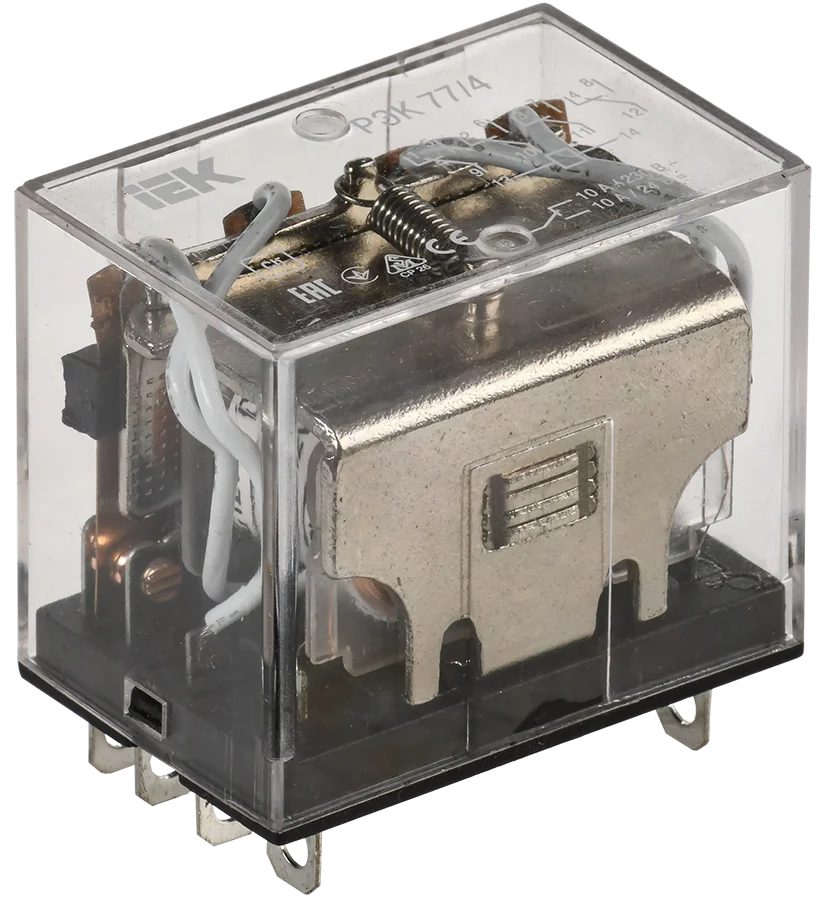 Реле РЭК77/4 10А 12V DC (пост.ток) ИЭК