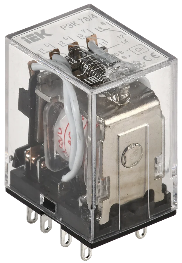 Реле РЭК78/4 3А 24V АC (перем.ток) ИЭК