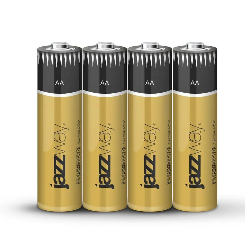 Щелочная батарейка AA LR6 JAZZway PREMIUM Alkaline BL-4 (цена за блистер 4 шт)