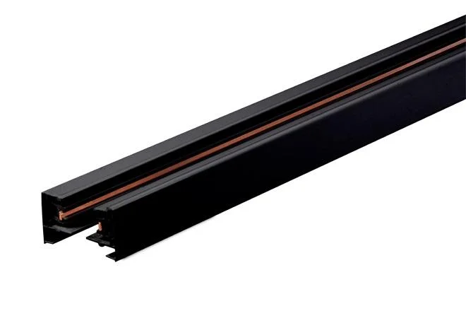 Шинопровод чёрный 3м PTR 3M-BL Jazzway (без токоподвода и заглушки)
