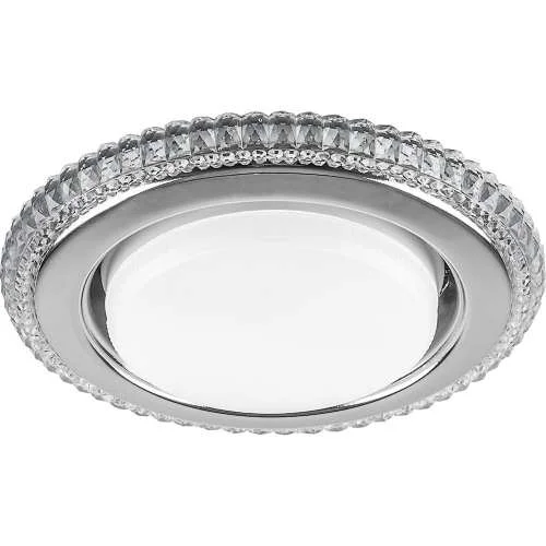 *Светильник потолочный встраиваемый с led подсветкой 20LED*2835 SMD 4000K, 15W GX53, арт. 40503