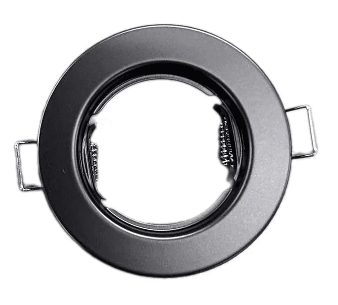 Светильник точ. GU5.3 MR16 LE MR 224-3 (80x70x26); Цв:Черный матовый