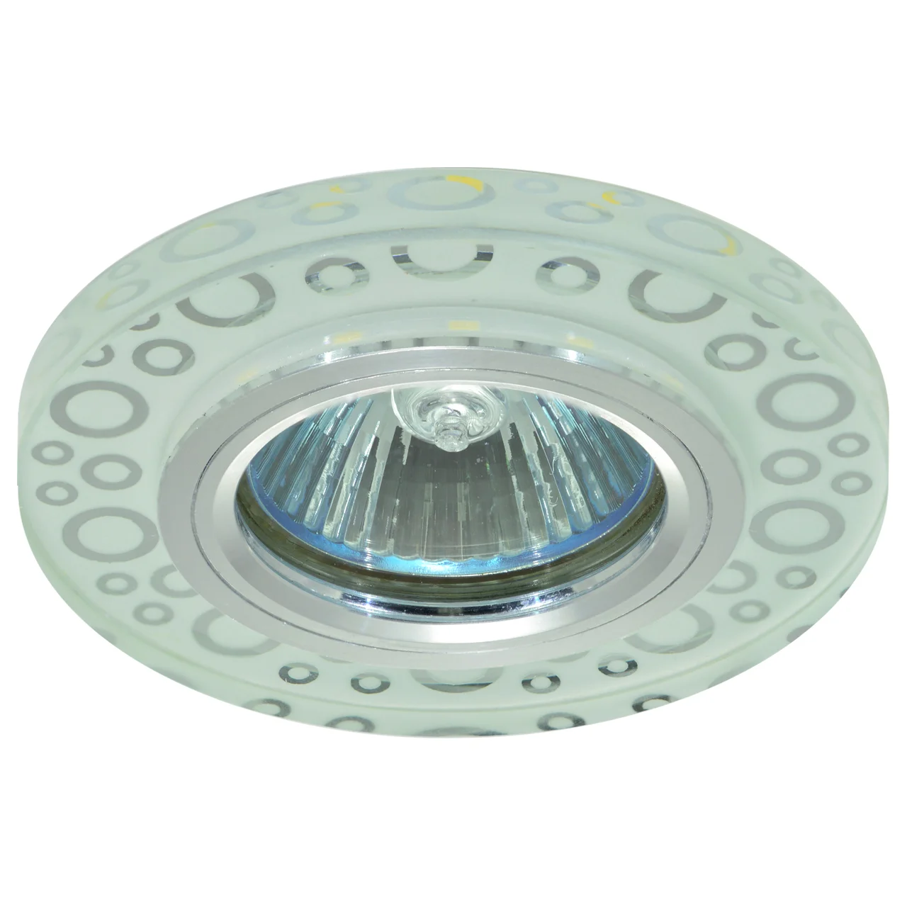 Светильник встраиваемый. ALUM/MATT MR16 35Вт + LED 3Вт IL.0026.4103