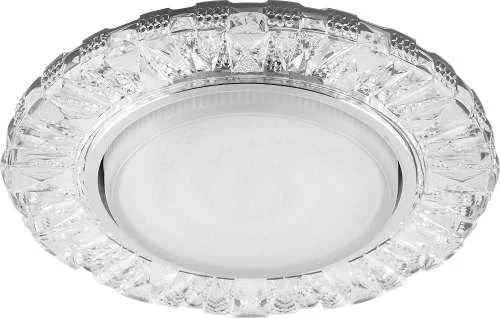 Светильник встраиваемый с led подсветкой 20LED*2835 SMD 4000K, 15W GX53, без лампы, арт. 29476