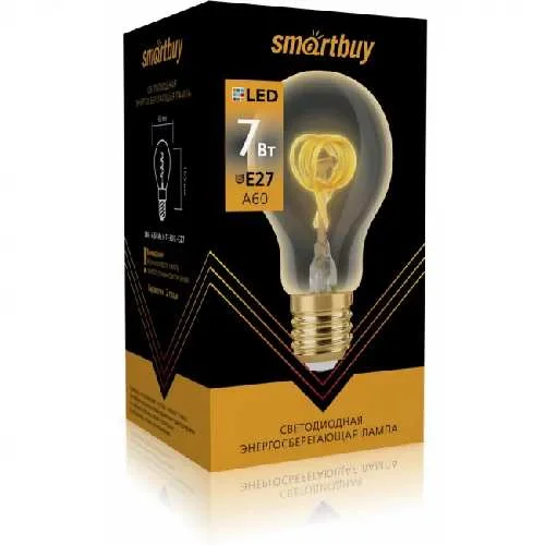 Светодиодная (LED) Лампа ART Smartbuy-A60-7W/3000/E27 (SBL-A60Art-7-30K-E27)