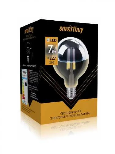 Светодиодная (LED) Лампа ART Smartbuy-G95-7W/3000/E27 (SBL-G95Art-7-30K-E27)