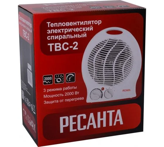 Тепловентилятор Ресанта ТВС-2 (2 кВт) 67/2/2 — фото 36
