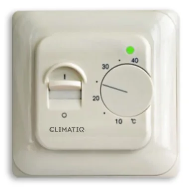 Терморегулятор механический RTC70.26 ClimatIQ BT (3.0 кВт) слоновая кость