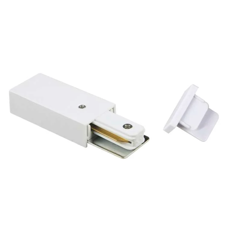 Токоподвод (Комплект торцевых элементов) белый PTR EC-WH Jazzway