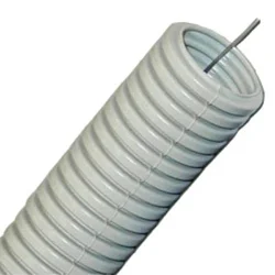 Труба ПВХ гофрированная d16 с зондом 350H-упак. 10м Ecoplast 10116-10