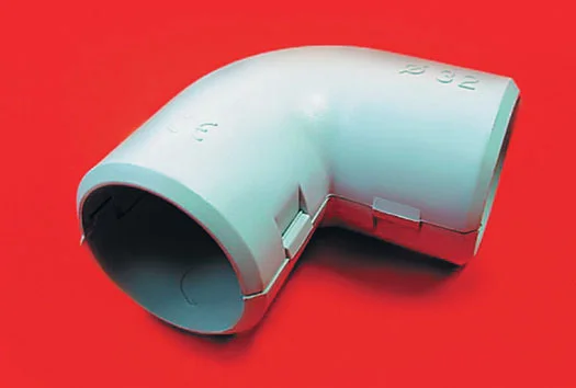 Угол 90 труба-труба из двух частей для труб d25 Ecoplast IP40 CI25G 41225 (25шт)